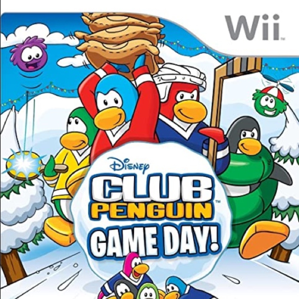 Club penguin Game Day Wii IN BOX